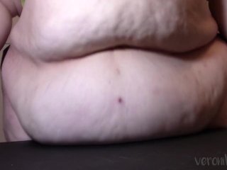 Double Belly Dropping - SSBBW Belly Drops