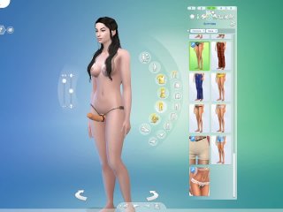 Making a female sex sim