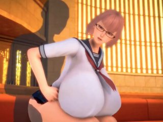 3D Hentai Super Big Tits Schoolgirl