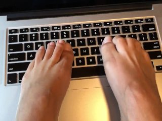 Sexy FEET typing AMSR