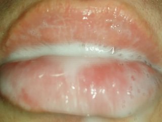 Пенистые губы для тебя (ASMR)