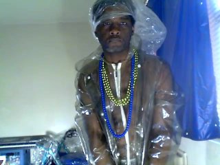 EROTIC GAY GLOSSY PLASTIC RAINCOAT TEASER