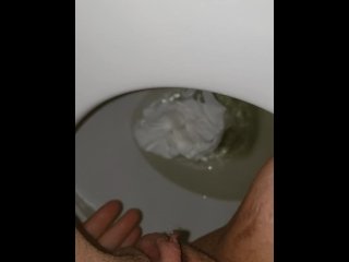 Quick Toliet Pee Before Bed With Wiping 