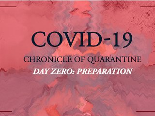 COVID-19: chronicle of quarantine  Day 0