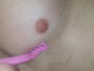 How to shave breasts?