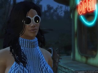 Fallout 4 porno video. Adult games. Persuaded the guy for romantic sex