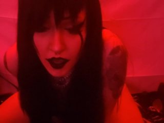 Goth Babe Aesthetic BJ and Fuck