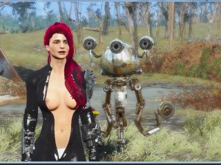 Sex girl Alissa. All in cum!  Porno Game 3d, Fallout 4 Sex Mod