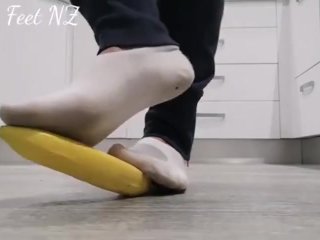 Dirty Socks and Banana to satisfy your Foot Fetish
