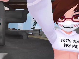 Virtual Femboy Does Squats and Plays Beat Saber (Too Lewd For Twitch!)