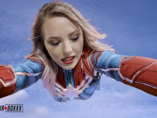 Captain Marvel gets Mesmerized & Fucked by Lex Luther - Amateur Boxxx