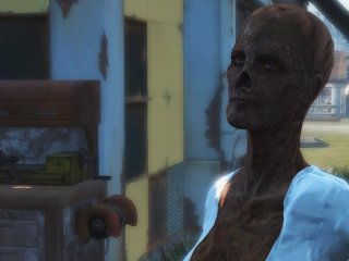Lesbian sex with zombies. Scary but sexy  Fallout 4 Sex Mod