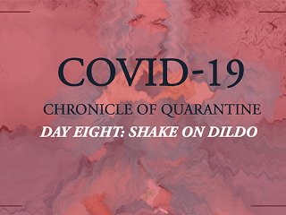 COVID-19: Chronicle of quarantine  day 8 - shake on dildo