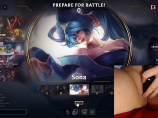 How do I perform playing my main with a vibrator distracting me? League of Legends #8 Luna