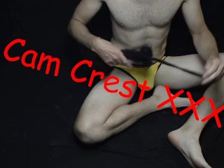 Cam Crest Binds his Feet