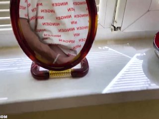I Jerk Off Dick and Admire Myself at the Mirror - Cumshot