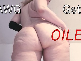 Oil on a Bouncing PAWG Booty