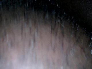 Ebony bbw creampie
