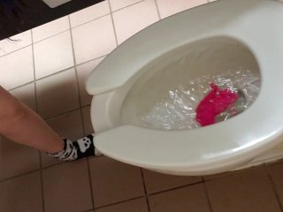 Pink Panty Piss-n-Flush
