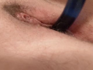 Rubbing Up Just Right In My Pussy With The Round End Of My Dildo  Feels So Good I'm Twitching 