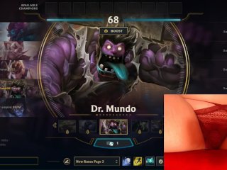 My new toy makes me cum multiple times while playing League of Legends #12 Luna