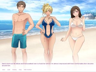 Swing & Miss: Double Date, Wife Sharing On Public Beach-Ep 13