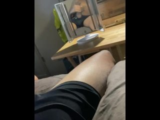 Come watch me stroke it