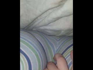 Moaning For Daddy, Jerking Off, Rimming, and Fingering His Ass While Clothed