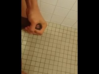 Hung 17cm Teen DomTop Cumming Hard In Public Shower After 1 Hour Of Edging - HUGE Cumshot (trailer)