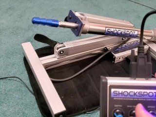 Shockspot fucking machine 12 inch with optional remote 