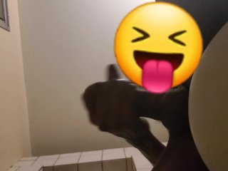 Hand job in bathroom prt.4