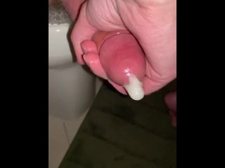 Cumming in condom slow motion 4K