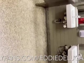 Eddie De Luca Public Bathroom Jerking [PREVIEW]