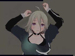 3D HENTAI Vocaloid IA agreed to fuck after the concert