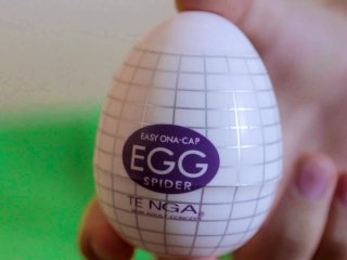 Testing TENGA EGGS - Spider (Purple)  TUTORIAL, REVIEW AND TEST