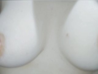 (HD) Boob play - shaking, teasing nipple, squeezing.