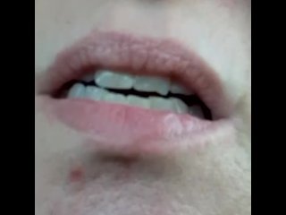 Lips and moaning 