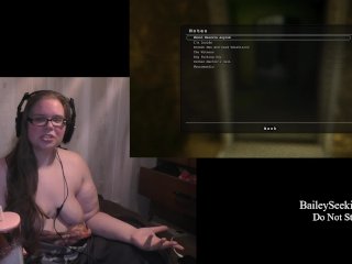 Naked with Vibrator Outlast Play Through part 1