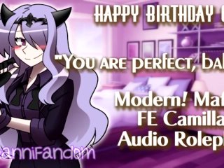 【r18+ ASMR/Audio Roleplay】Wholesome Talks and BDay Sex w/ Camilla【F4M GIFT 4 FRIEND】