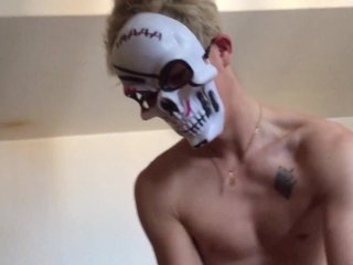 MASKED ENTERS AND MASTURBATES ME AT HOME