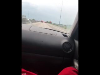Playing with and Sucking BBC while Driving Part 2