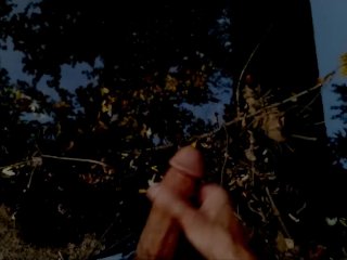 Pissing And Cumming In Some Creepy Scary Woods! BTM
