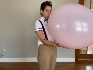 B2P Balloon Fetish - Alfalfa Little Rascals Halloween Cosplay - Non Nude SFW - Sally Smiles
