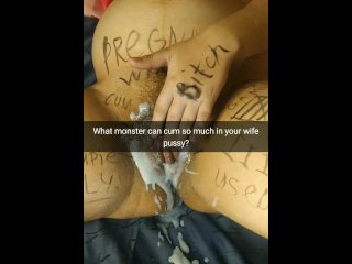 Snapchat cheating creampie\cumshot gangbang collection compilation