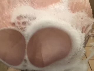 I looked into the ass washing