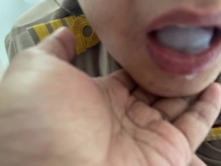 แฟนอมแตกคาปากให้ First Time In Cum Her Mouth Xxx Mobile Porno
