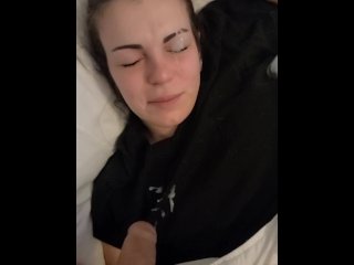 Wake her up like this cumshot