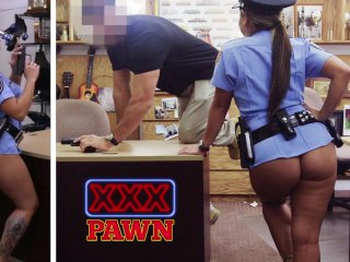 XXX PAWN - Police Officer Veronica Visits Pawn Shop To Sell Her Gun