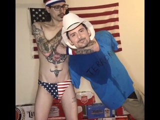Brad Paisley gets dominated by trailer twink