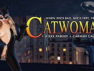 Latina Carmen Caliente As CATWOMAN Taking Care Of Dark Knight